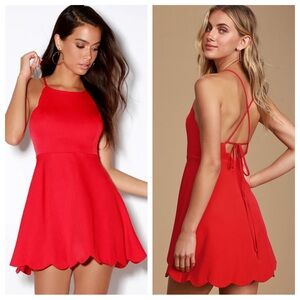 NEW Lulu’s Red Dress - Play on Curves